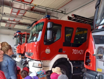 Wizyta w Państwowej Straży Pożarnej w Żywcu - zdjęcie5