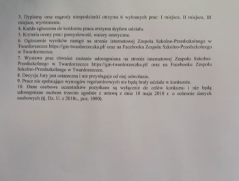 Konkurs Plastyczny pt. 
