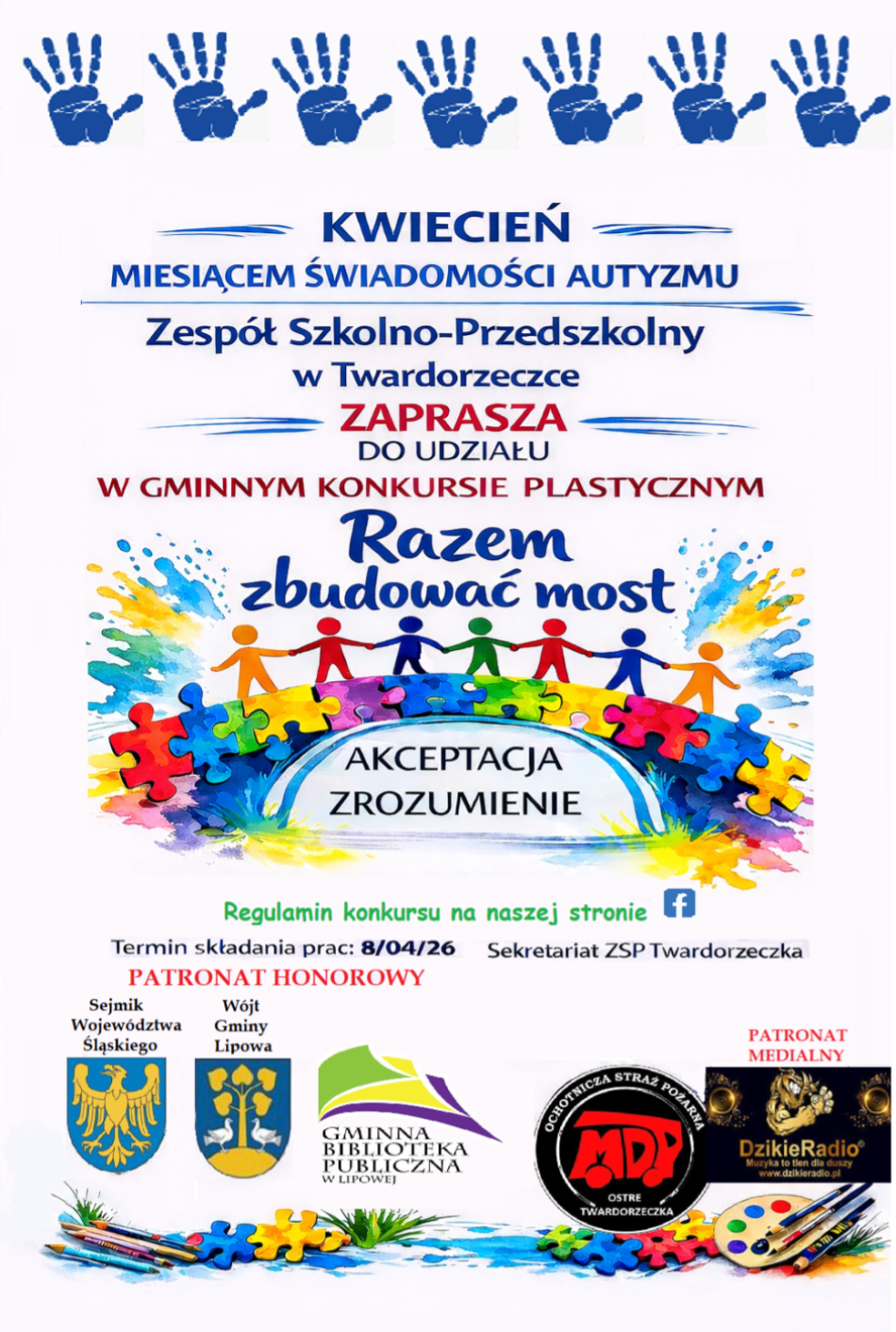 KONKURS PLASTYCZNY „Razem zbudować most”